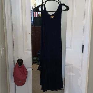 Navy blue dress